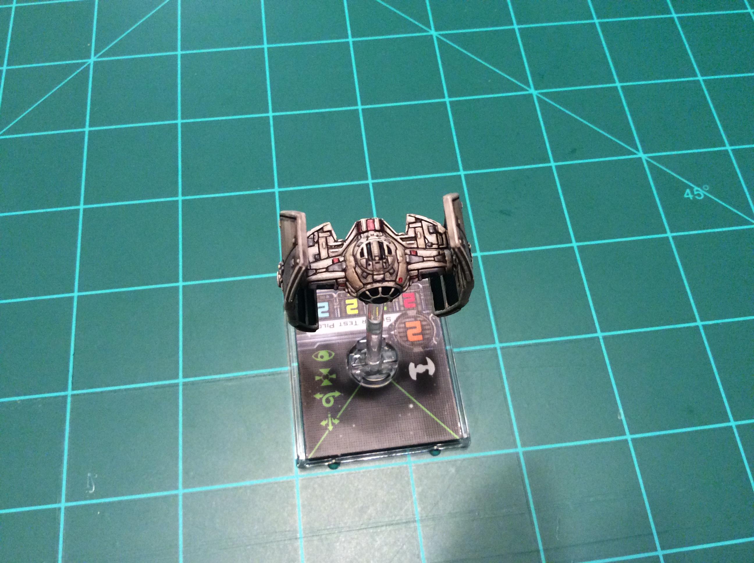 1/270 Scale, Star Wars, Tie Advanced Prototype, X-wing Miniatures Game