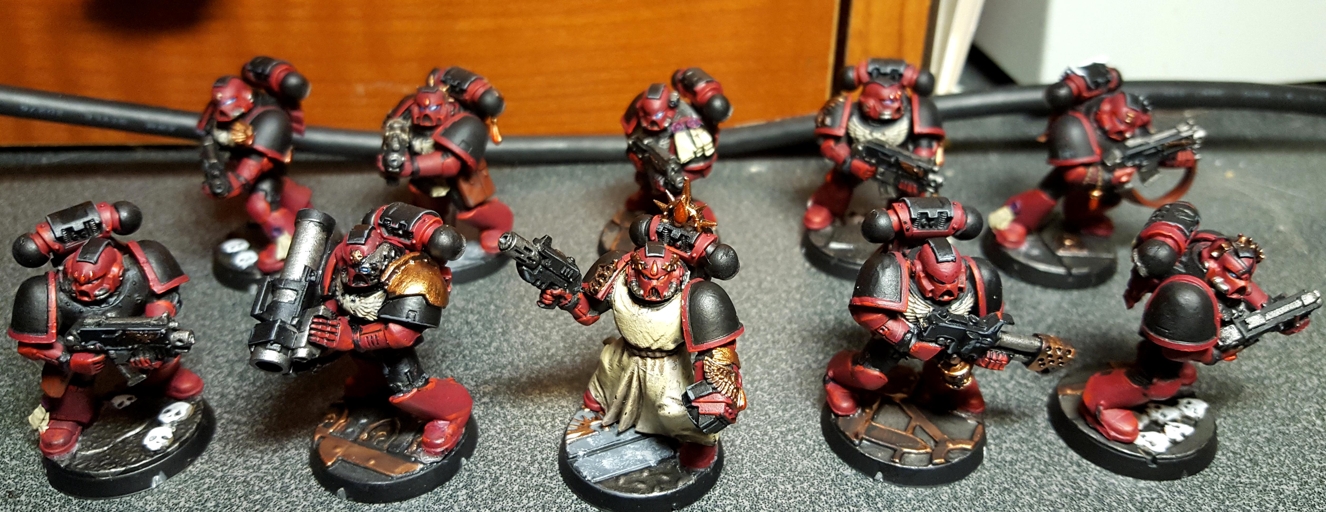 Blood Angels, Grail Wardens, Space Marines