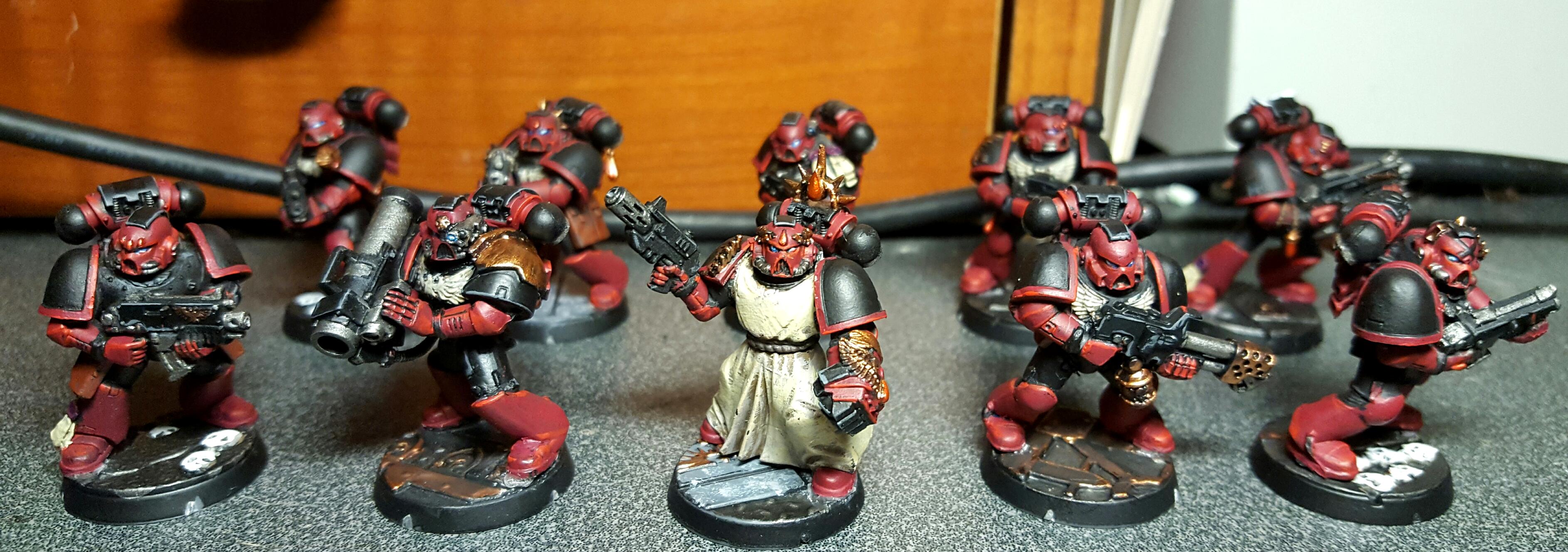 Blood Angels, Grail Wardens, Space Marines