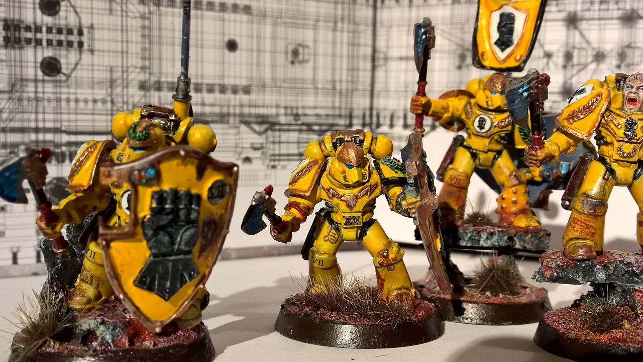 Horus Heresy, Imperial Fists, Space Marines, Vii Legion