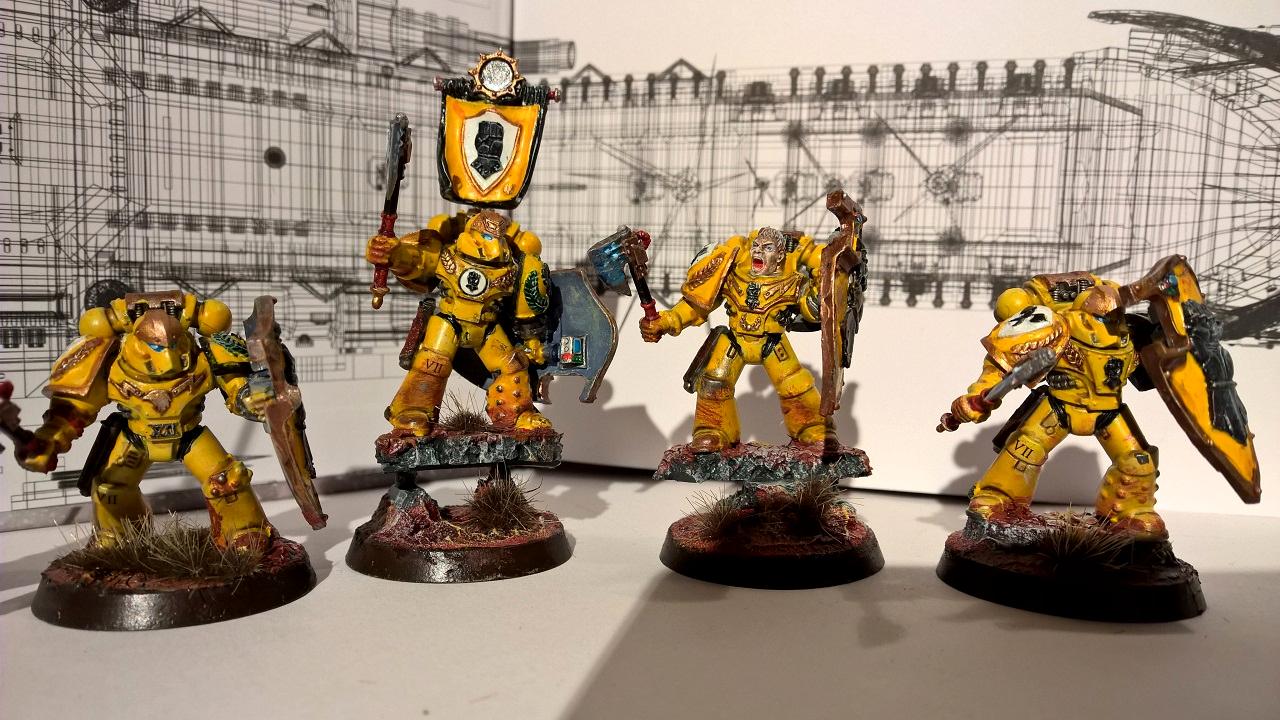 Horus Heresy, Imperial Fists, Space Marines, Vii Legion