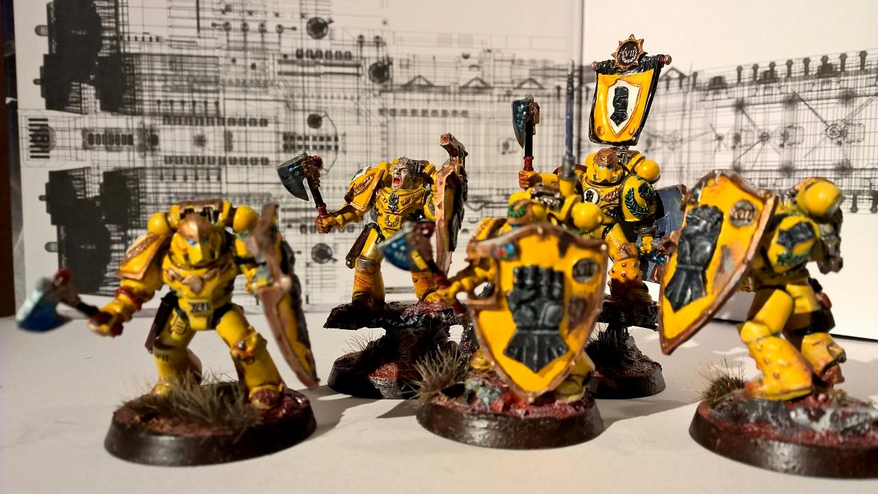 Horus Heresy, Imperial Fists, Space Marines, Vii Legion