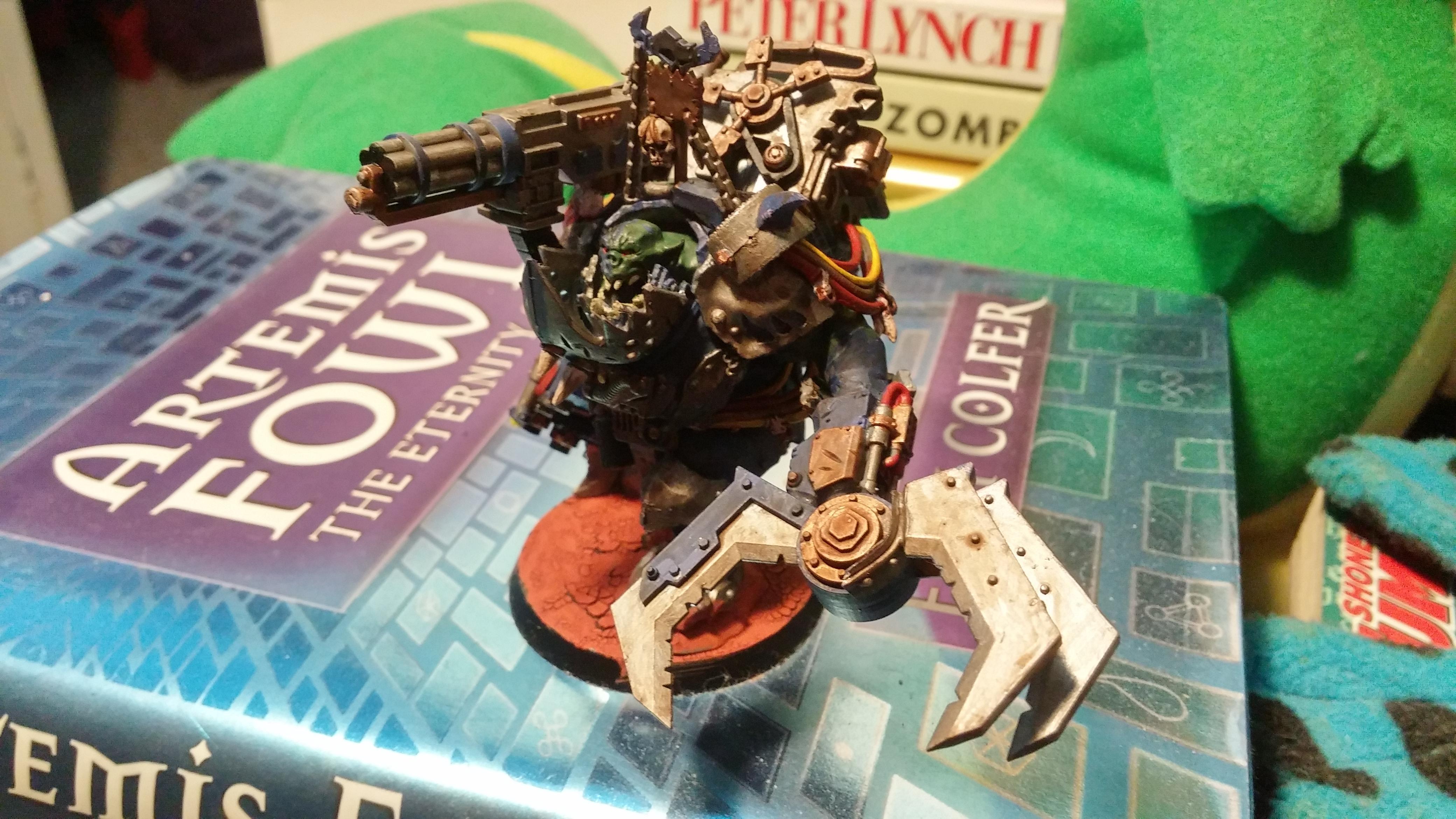 Deathskulls, Kitbash, Orks, Warboss, Warhammer 40,000