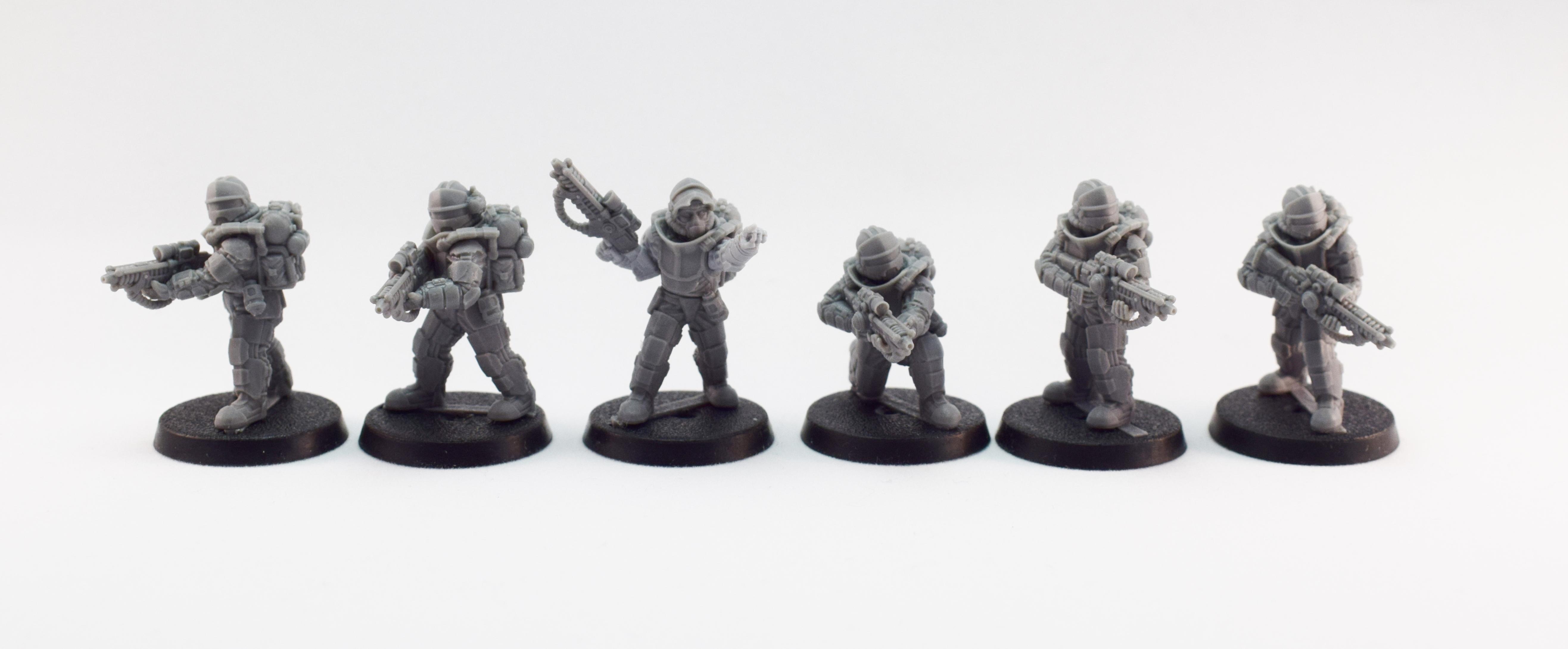 Adeptus Mechanics, Anvil Industry, Imperial Guard, Martian Orbital Fusiliers, Mechanics, Regiments