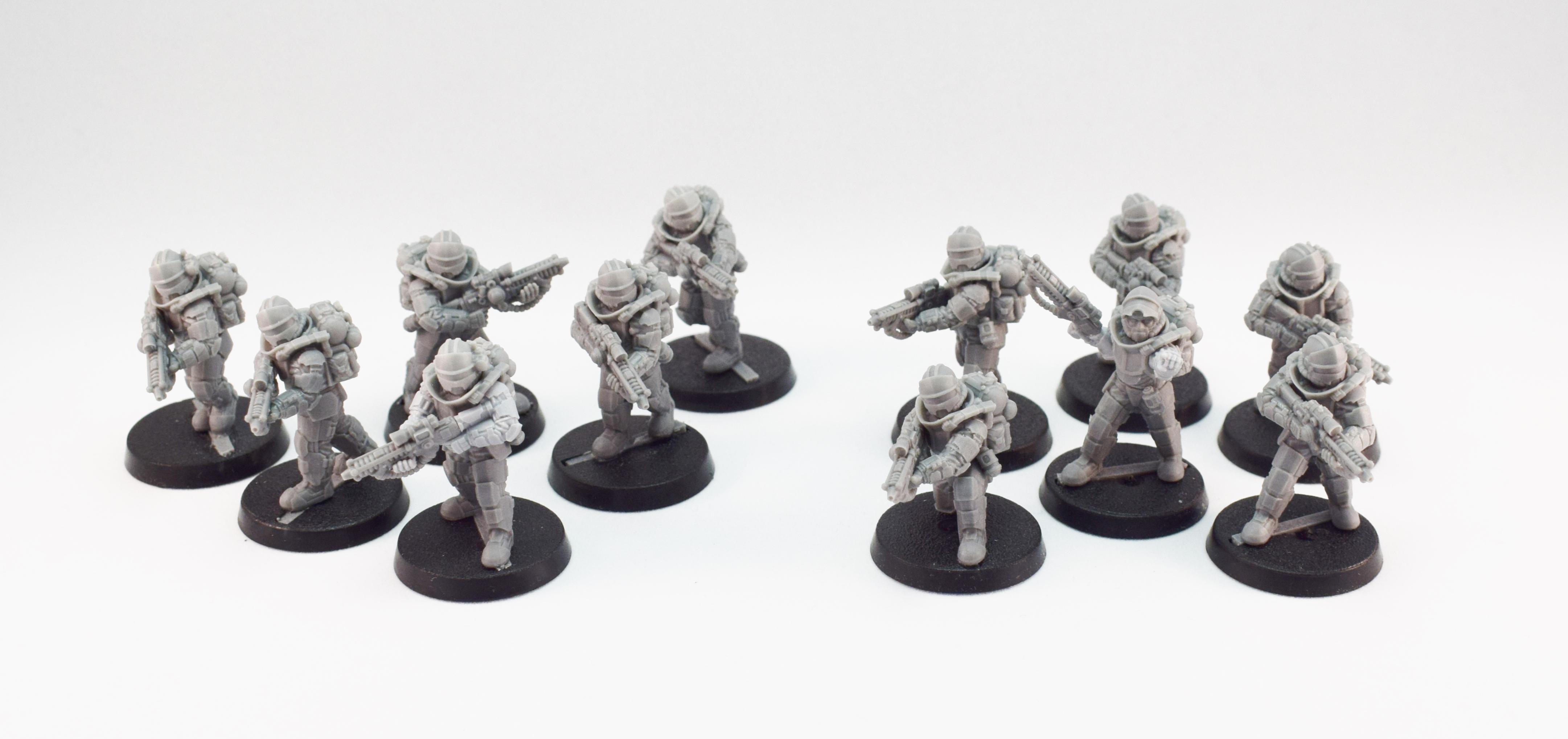 Adeptus Mechanics, Anvil Industry, Imperial Guard, Martian Orbital Fusiliers, Mechanics, Regiments