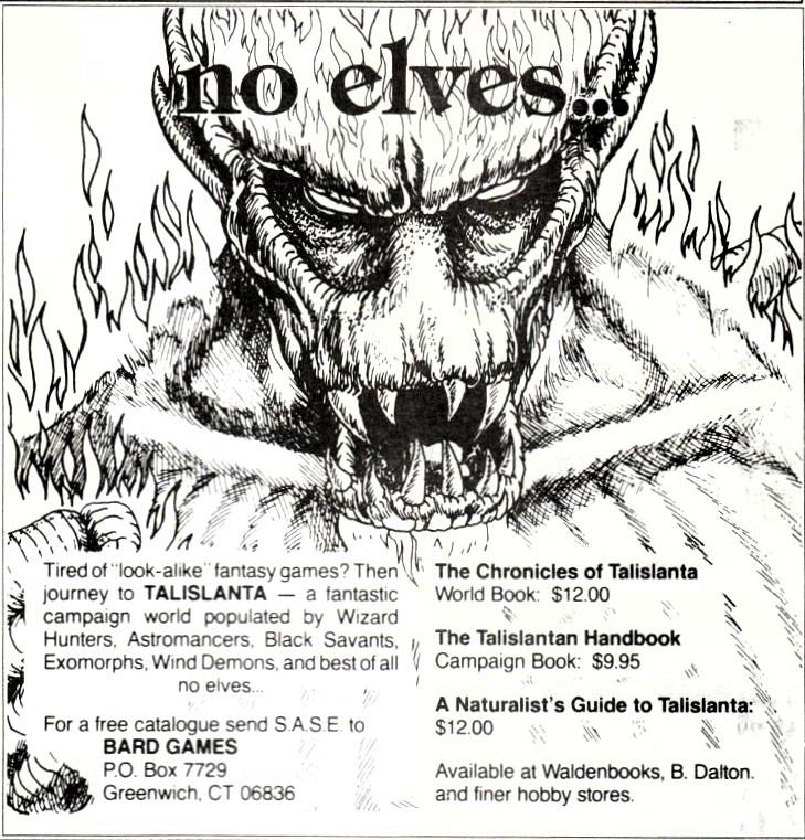 Elves, Retro Review, Talislanta