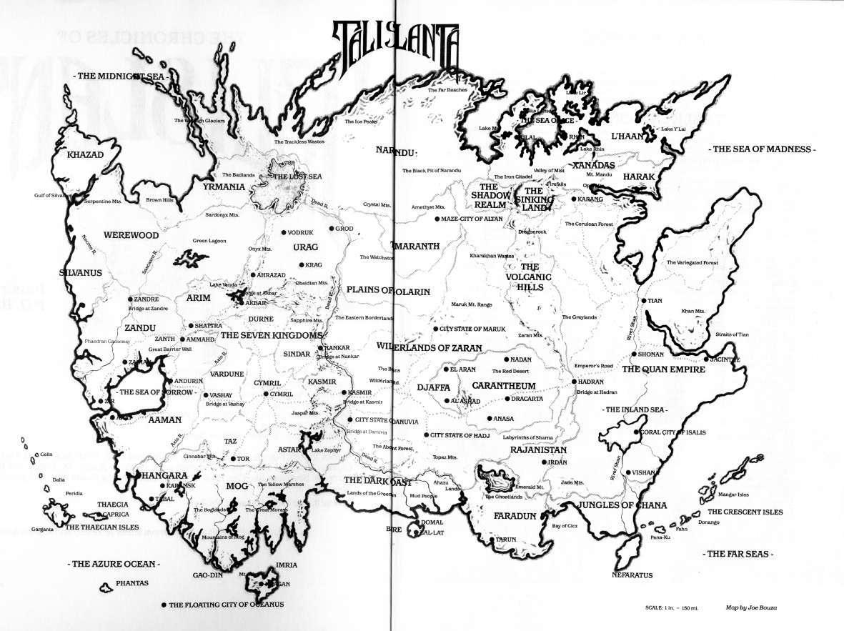 Map, Retro Review, Talislanta