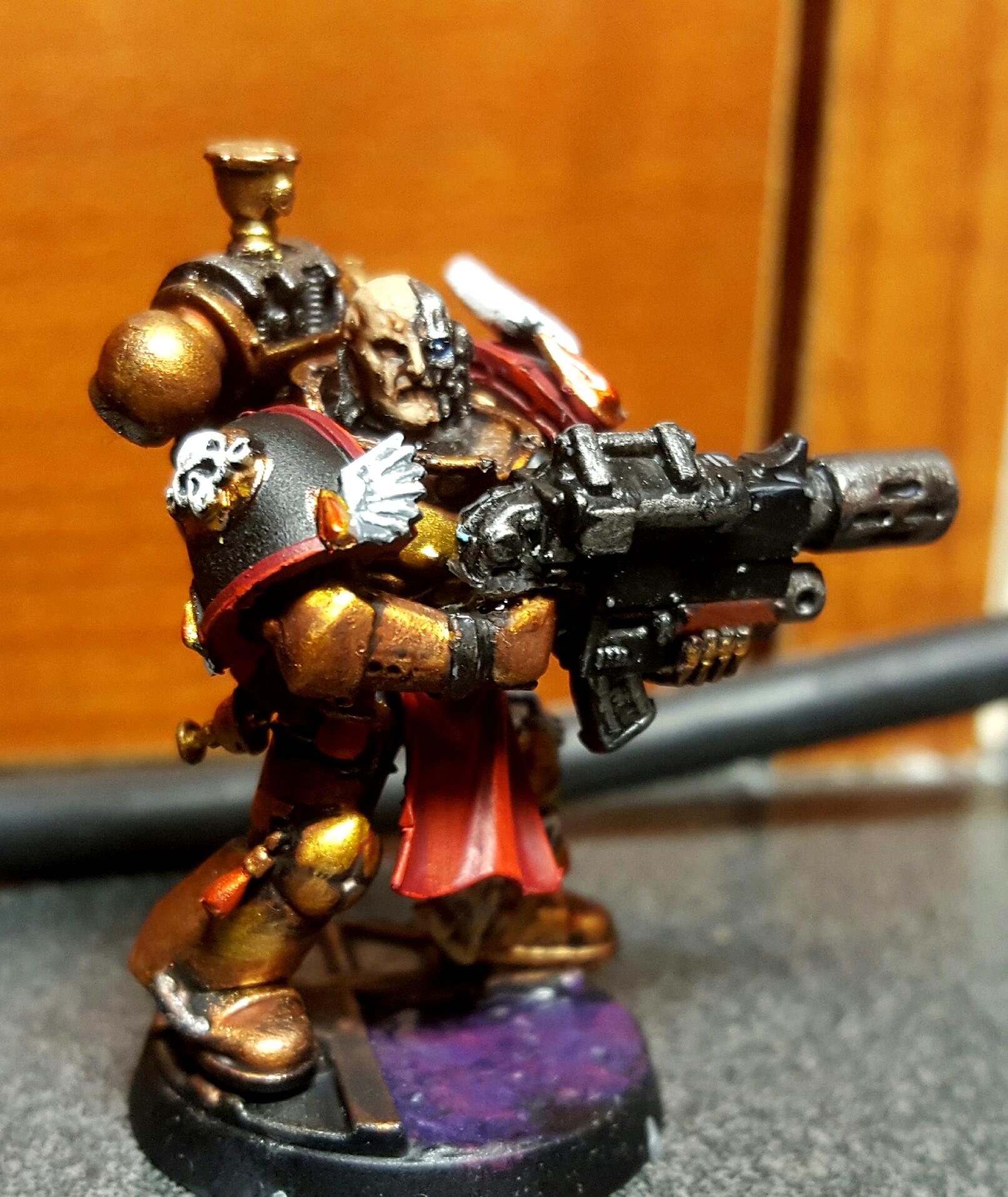 Blood Angels. Grail Wardens, Combi  Melta, Tycho