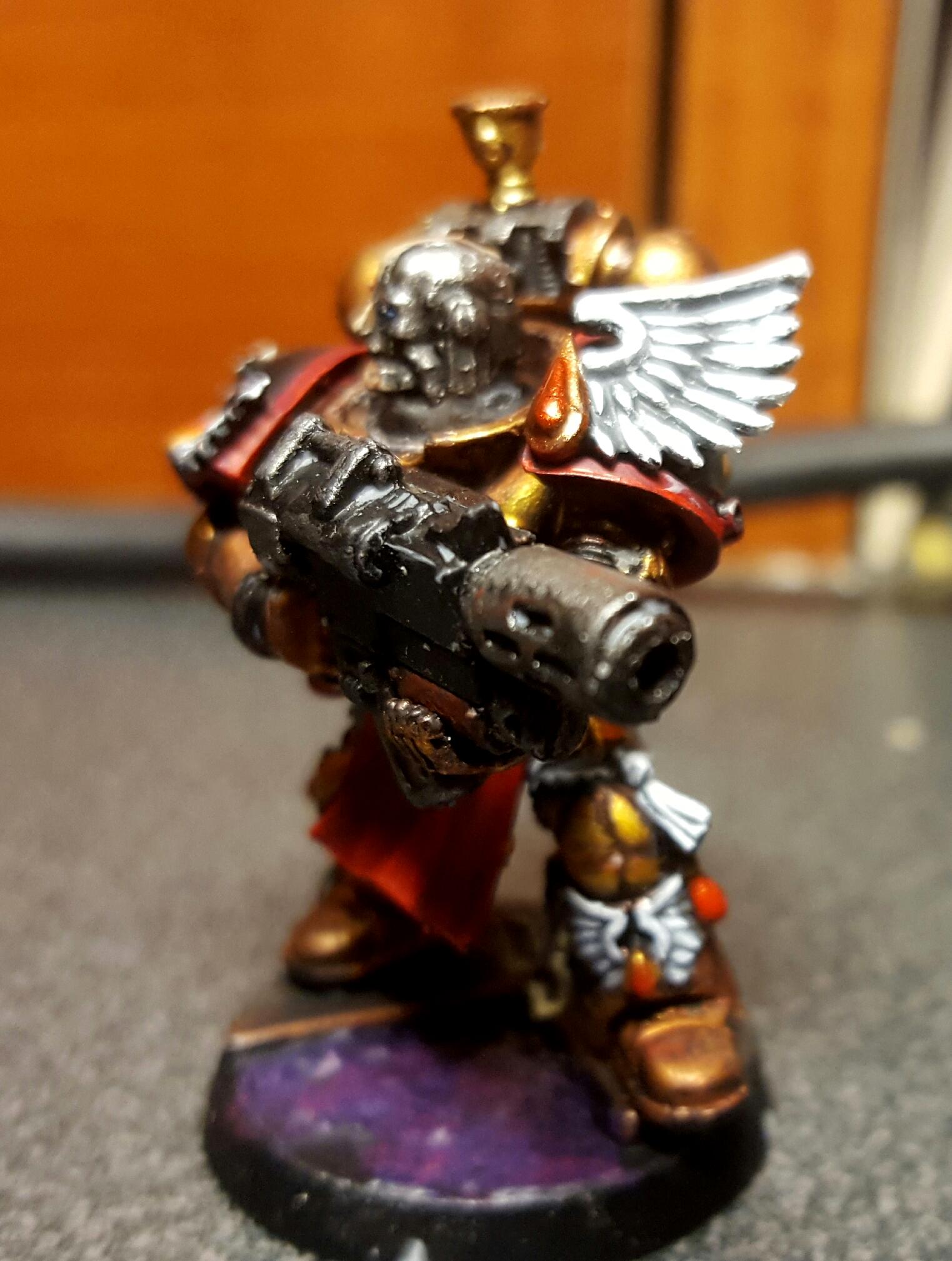 Blood Angels. Grail Wardens, Combi  Melta, Tycho