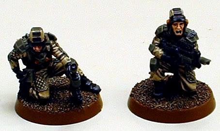 Astra Militarum, Captain Brown, Drop Troops, Elysian, Elysian Drop Troopers, Imperial Guard, Junior Officer