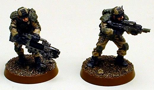 Astra Militarum, Captain Brown, Drop Troops, Elysian, Elysian Drop Troopers, Imperial Guard, Plasma Gun