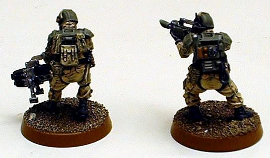 Astra Militarum, Captain Brown, Drop Troops, Elysian, Elysian Drop Troopers, Imperial Guard, Plasma Gun