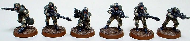 Astra Militarum, Captain Brown, Drop Troops, Elysian, Elysian Drop Troopers Special Weapons Squad, Imperial Guard