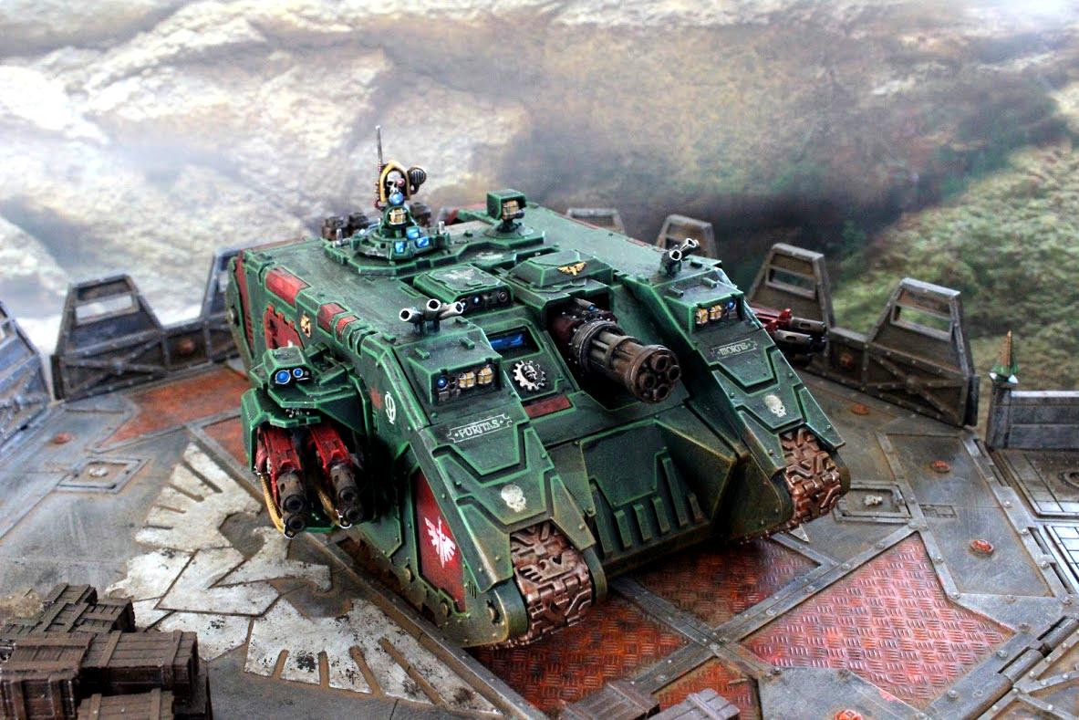 Achilles, Clyde Frog, Dark Angels, Land Raider, Siege Vanguard, Space Marines, Tank
