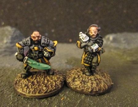 Xin Platoon Commander and Comms officer
