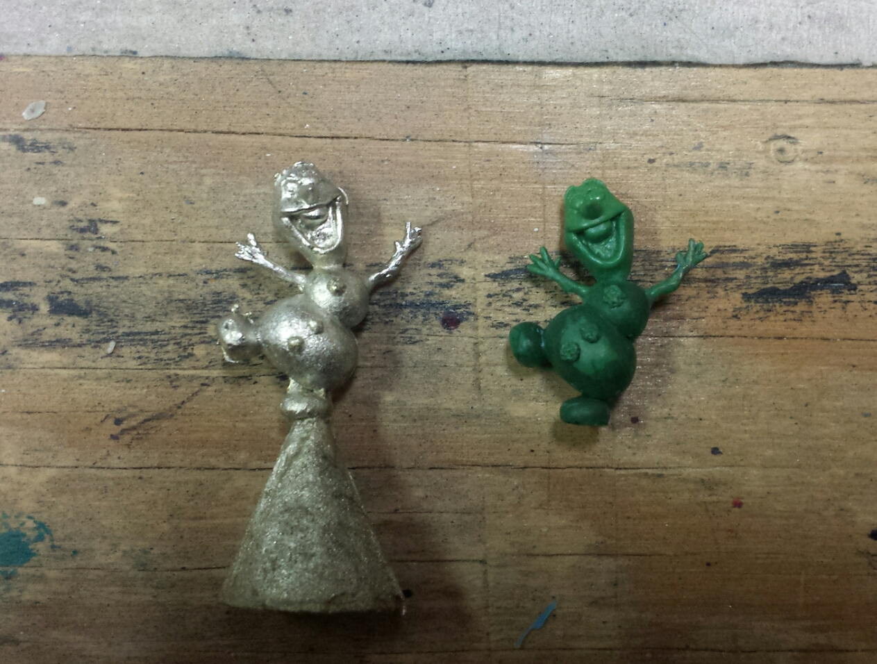 Casting, Frozen, Greenstuff, Sculpting