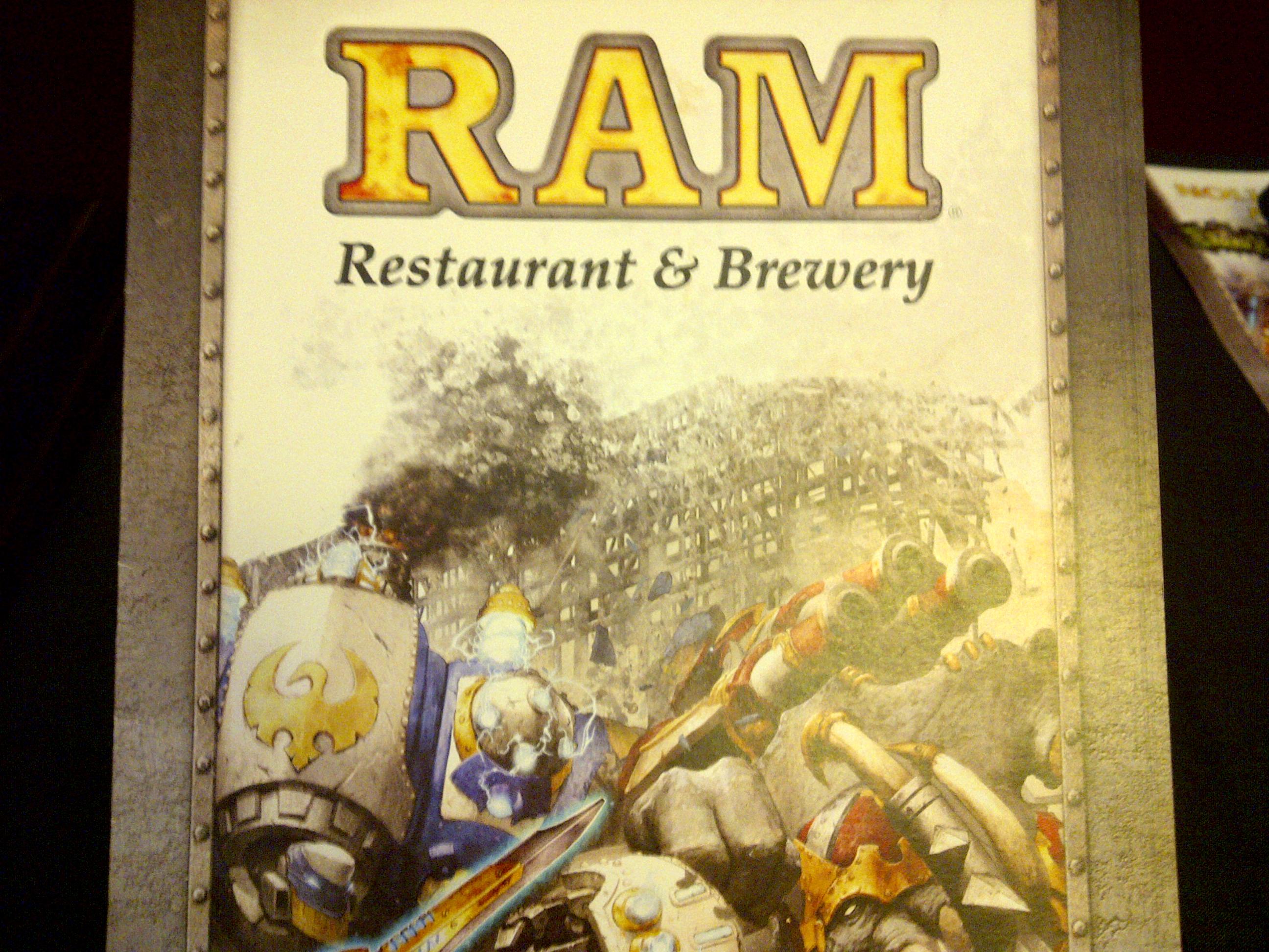 2015, Gencon, Swag, Ram Menu 01