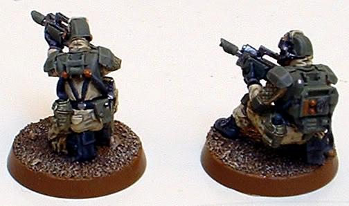Astra Militarum, Captain Brown, Elysian Drop Troopers, Elysian Drop Troops, Imperial Guard