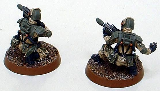 Astra Militarum, Captain Brown, Elysian Drop Troopers, Elysian Drop Troops, Imperial Guard