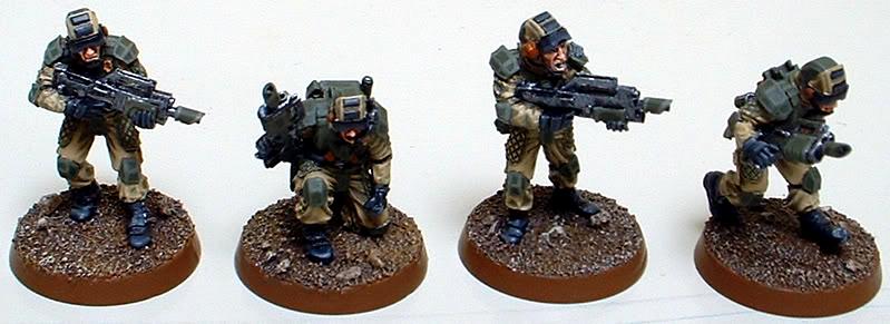 Astra Militarum, Captain Brown, Elysian Drop Troopers, Elysian Drop Troops, Imperial Guard