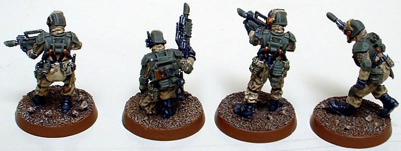 Astra Militarum, Captain Brown, Elysian Drop Troopers, Elysian Drop Troops, Imperial Guard