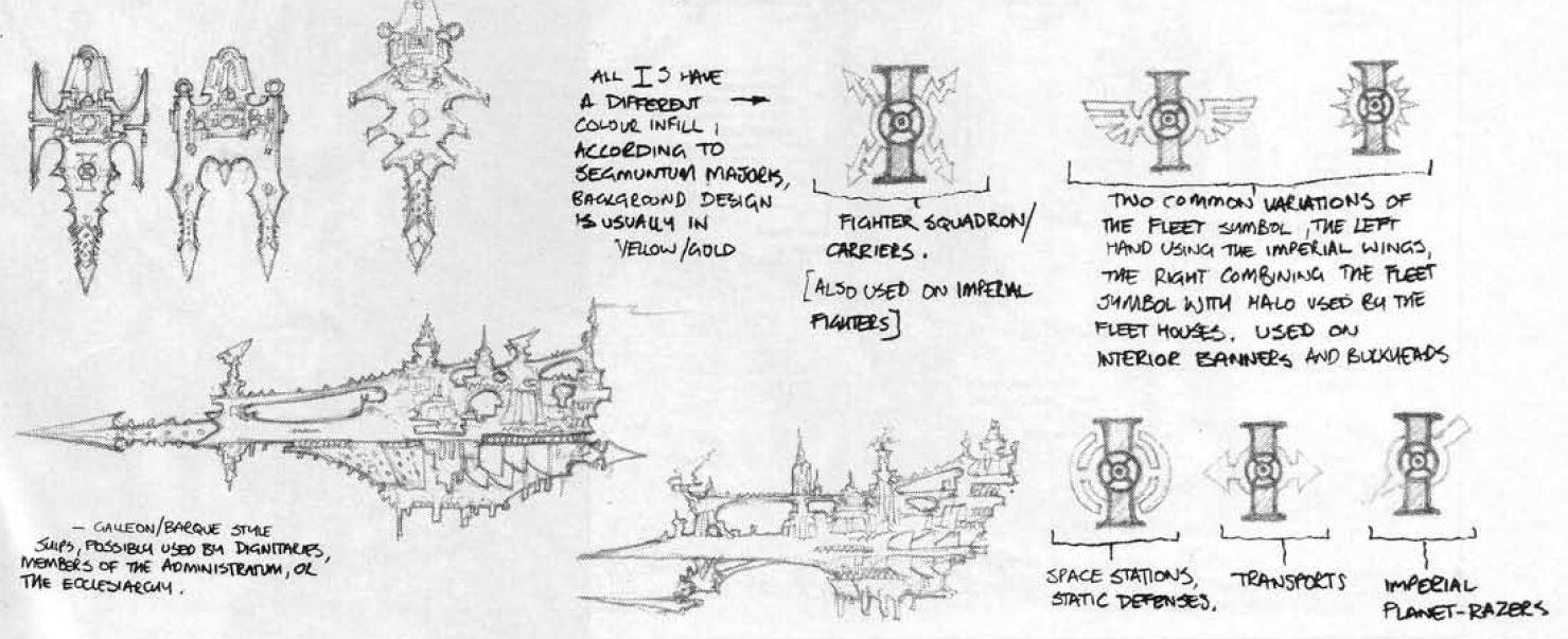 Artwork, Concept, Copyright Games Workshop, Jes Goodwin, Space Fleet