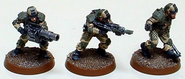Astra Militarum, Captain Brown, Drop Troops, Elysian, Elysian Drop Troopers, Grenade Launcher, Imperial Guard