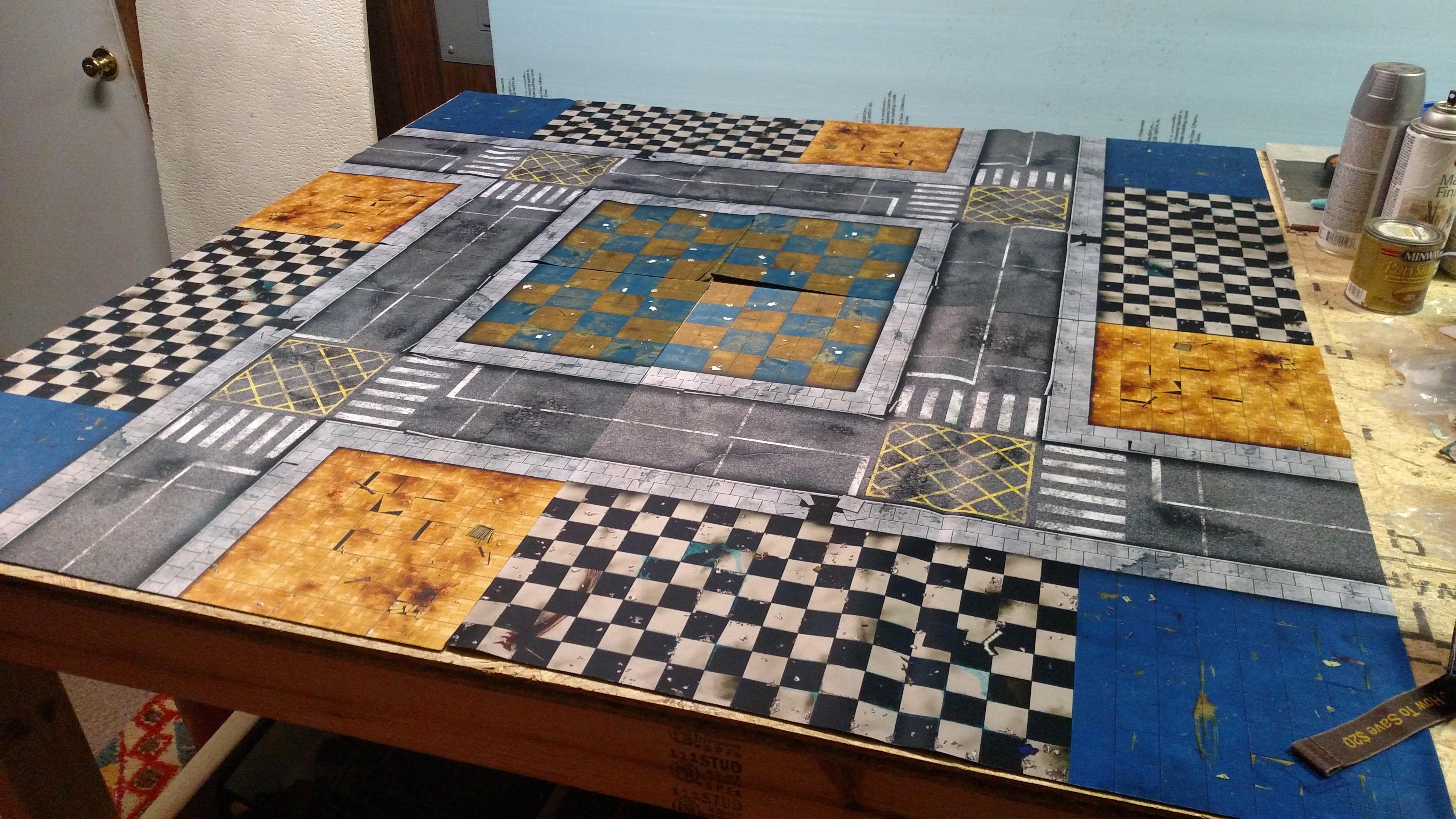 Battlesystems, Mat, Terrain