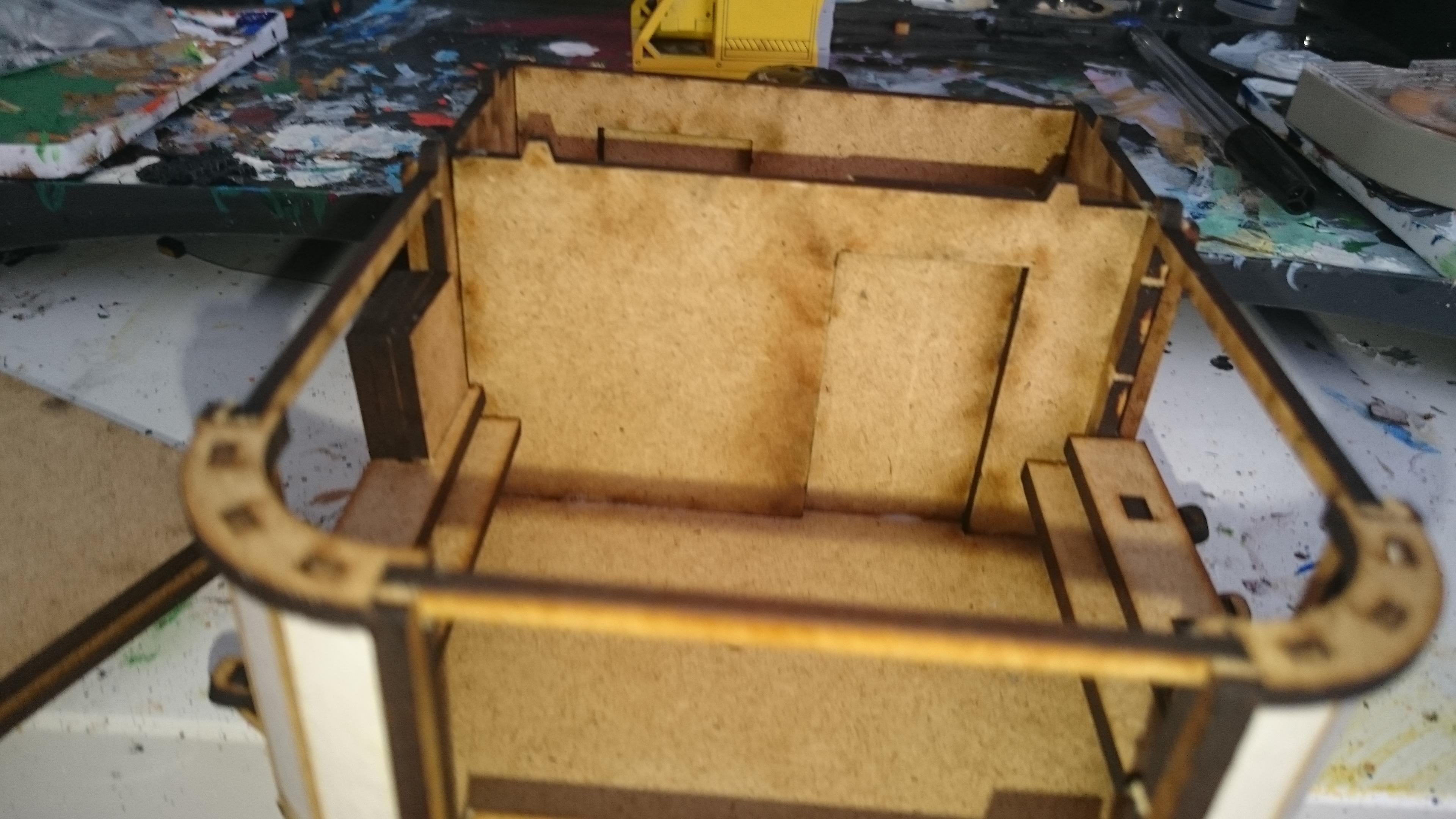 Terrain, fast food build interior