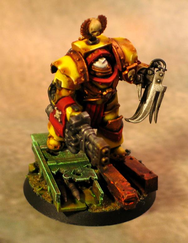 Cataphractii, Conversion, Heavy Flamer, Lightning Claw, Terminator Armor, Warhammer 40,000