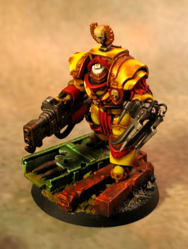 Cataphractii, Conversion, Heavy Flamer, Lightning Claw, Terminator Armor, Warhammer 40,000