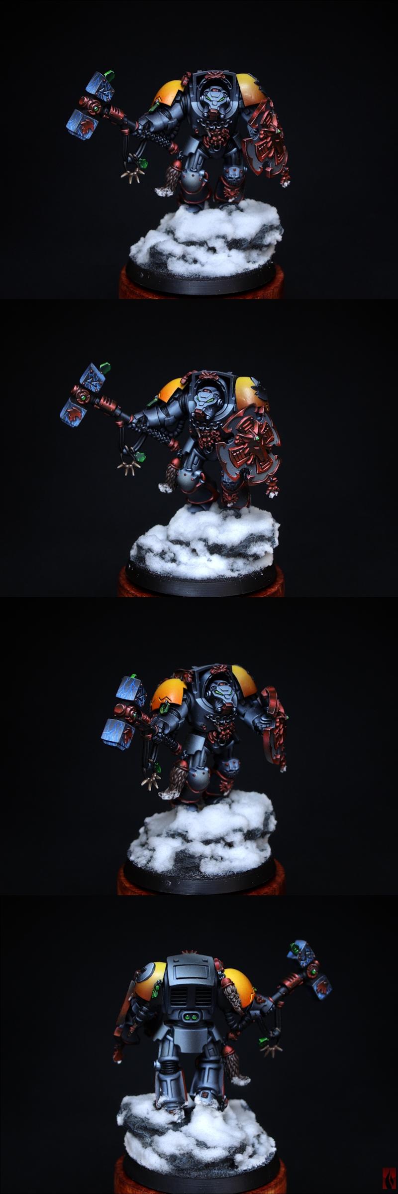 Space wolfes with copper NMM
