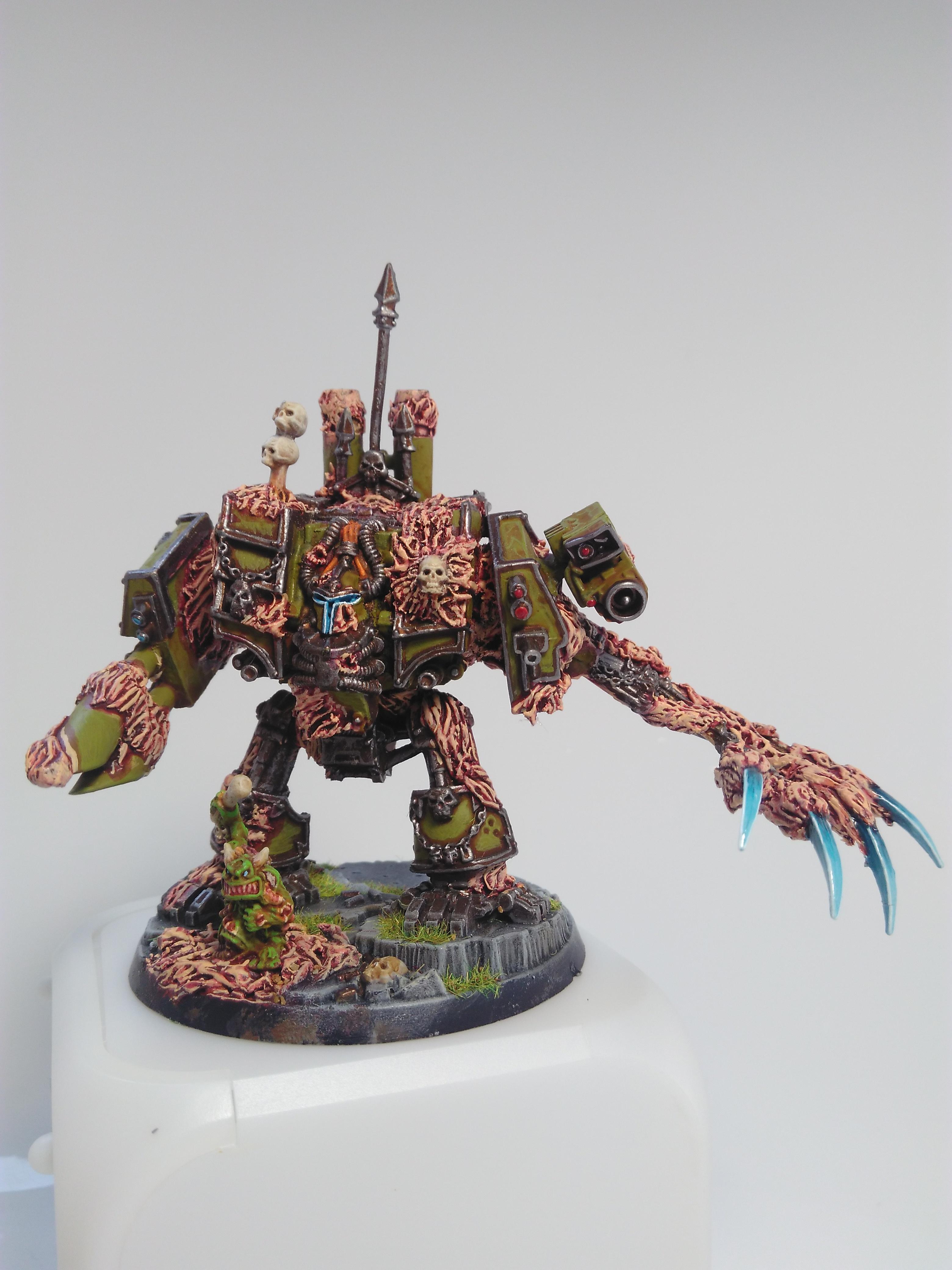 Chaos Space Marines, Death Guard, Dreadnought, Metabrutus, Nurgle