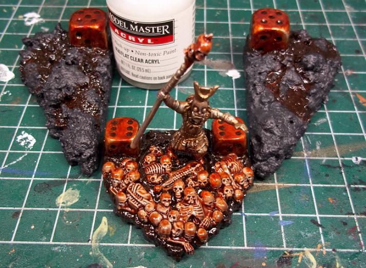 Altar, Dice God, Dropzone Commander, Dzc, Lava Table