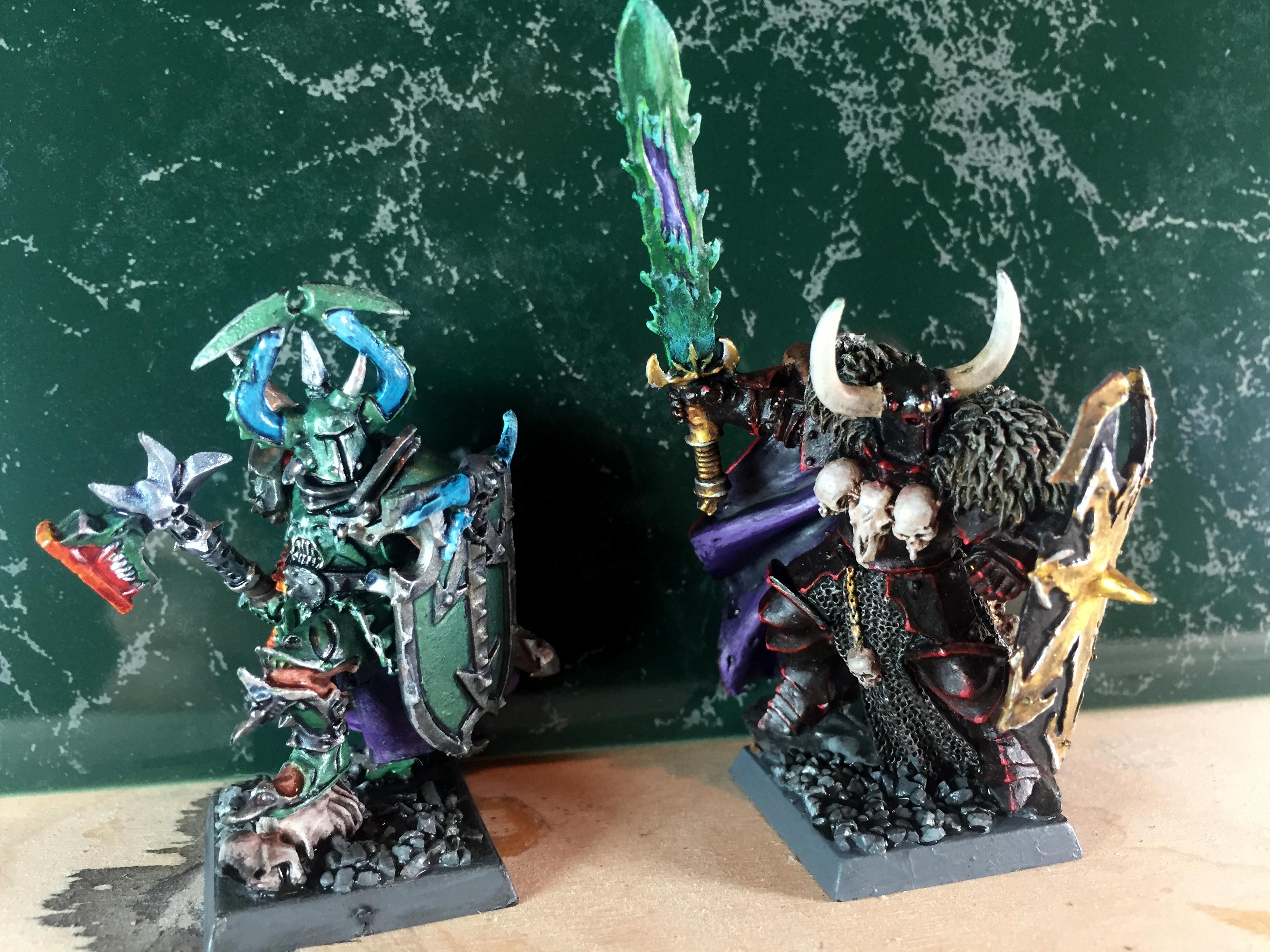 Archaon, Chaos, Chaos Lord, Chaos Warrior, Harry The Hammer, Hero, Warhammer Quest