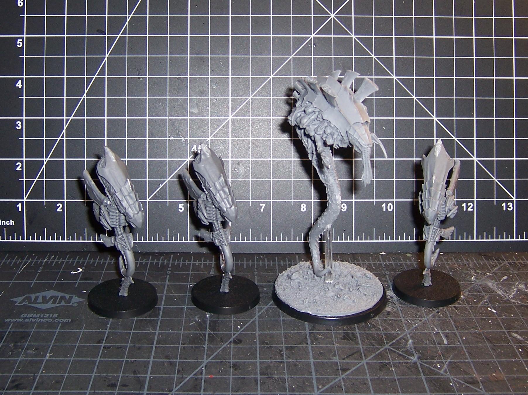 Tyranid Zoanthropes and Malonthrope