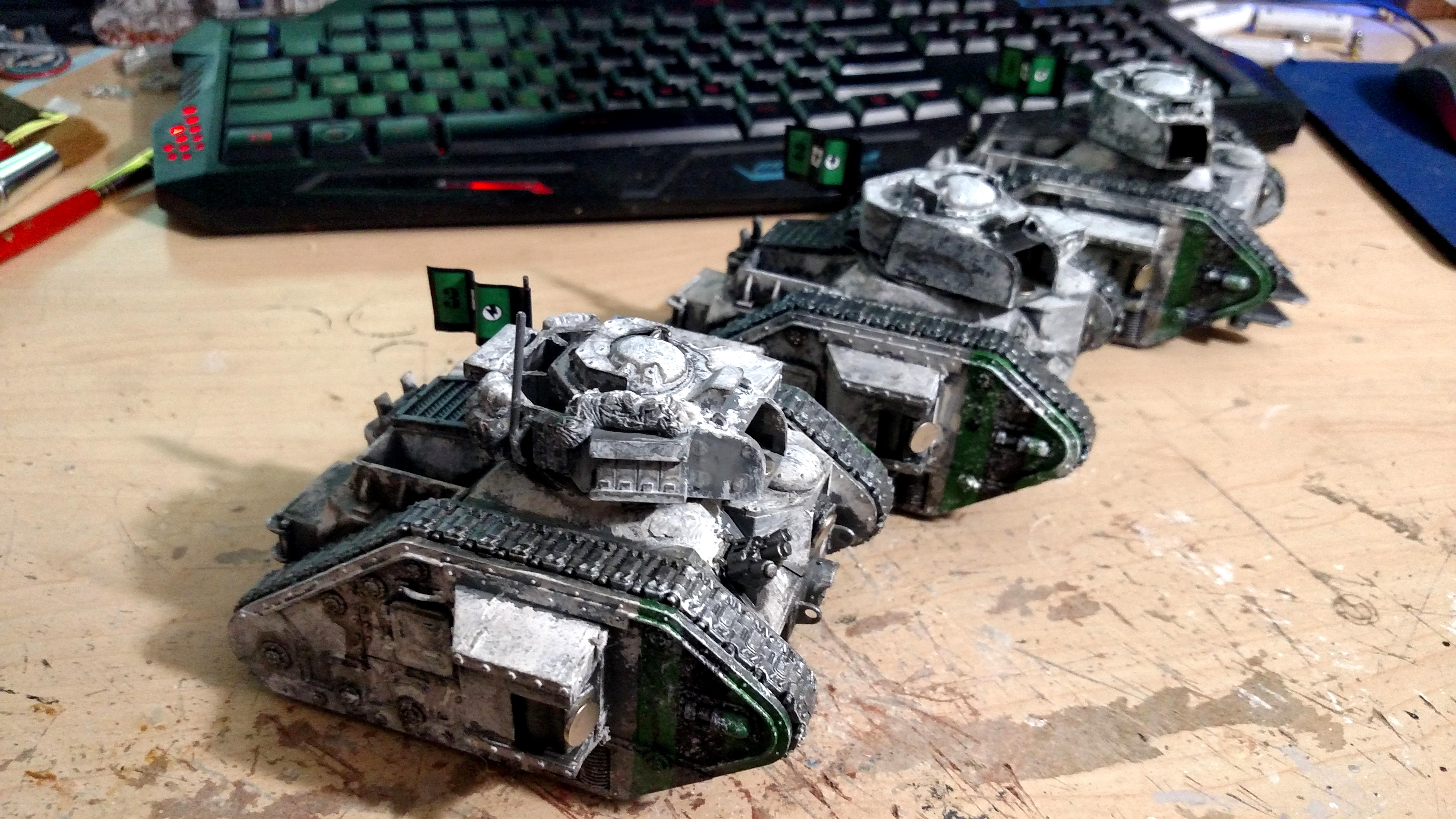 Imperial Guard, Leman Russ, Work In Progress