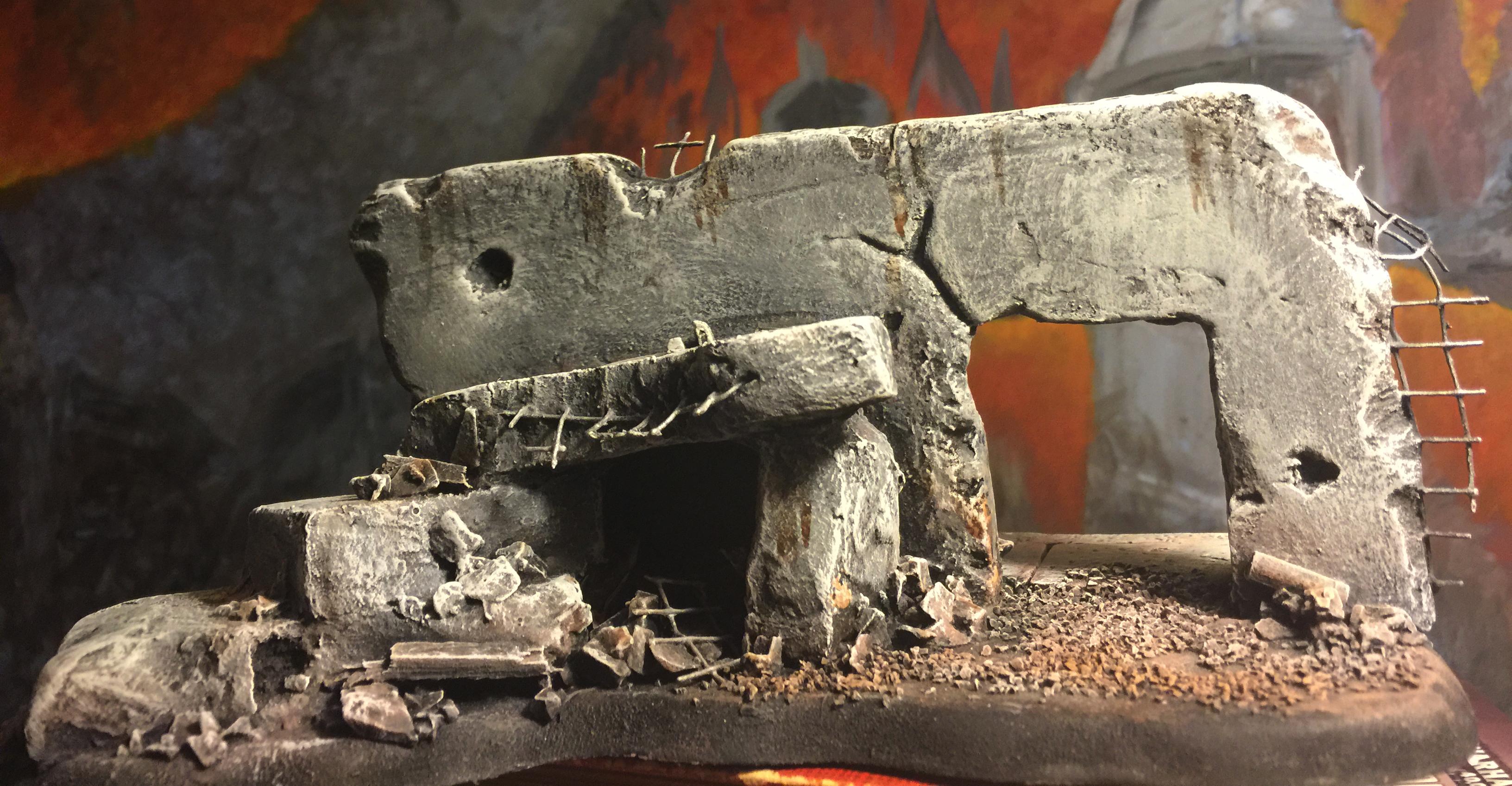 Ruins, Terrain, Ruined Building