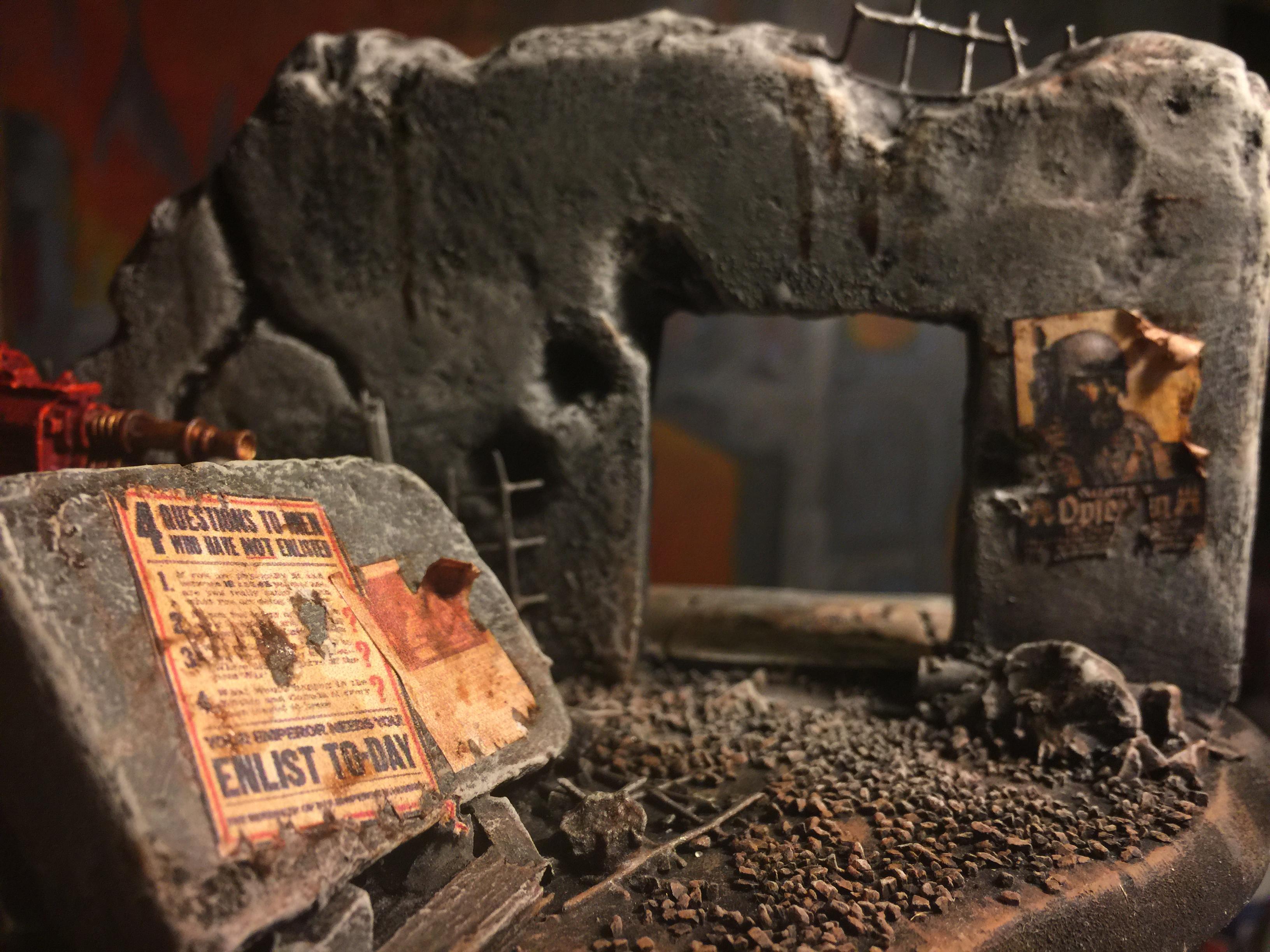 Ruins, Terrain, Ruined Building