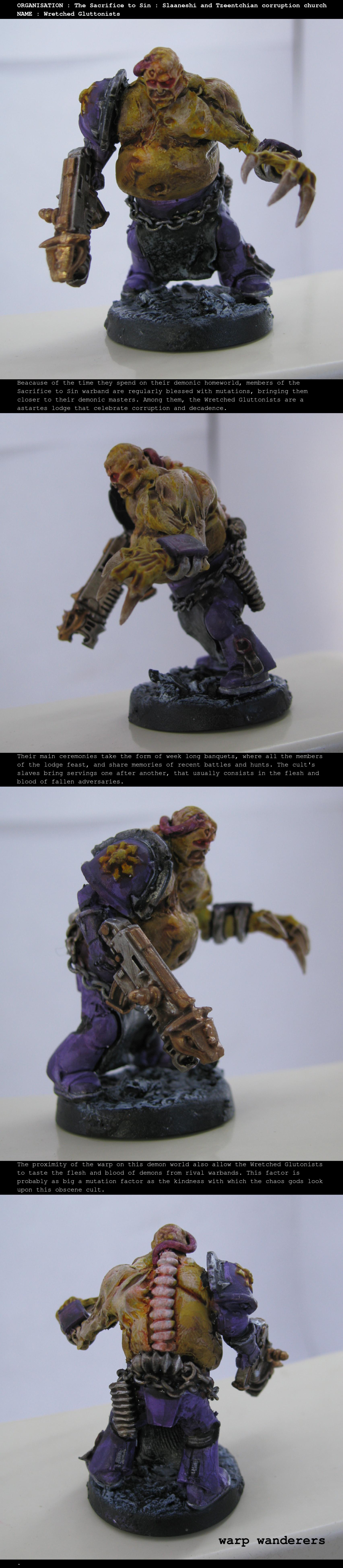 Chaos, Conversion, Possessed, Slaanesh, Space Marines, Tzeentch