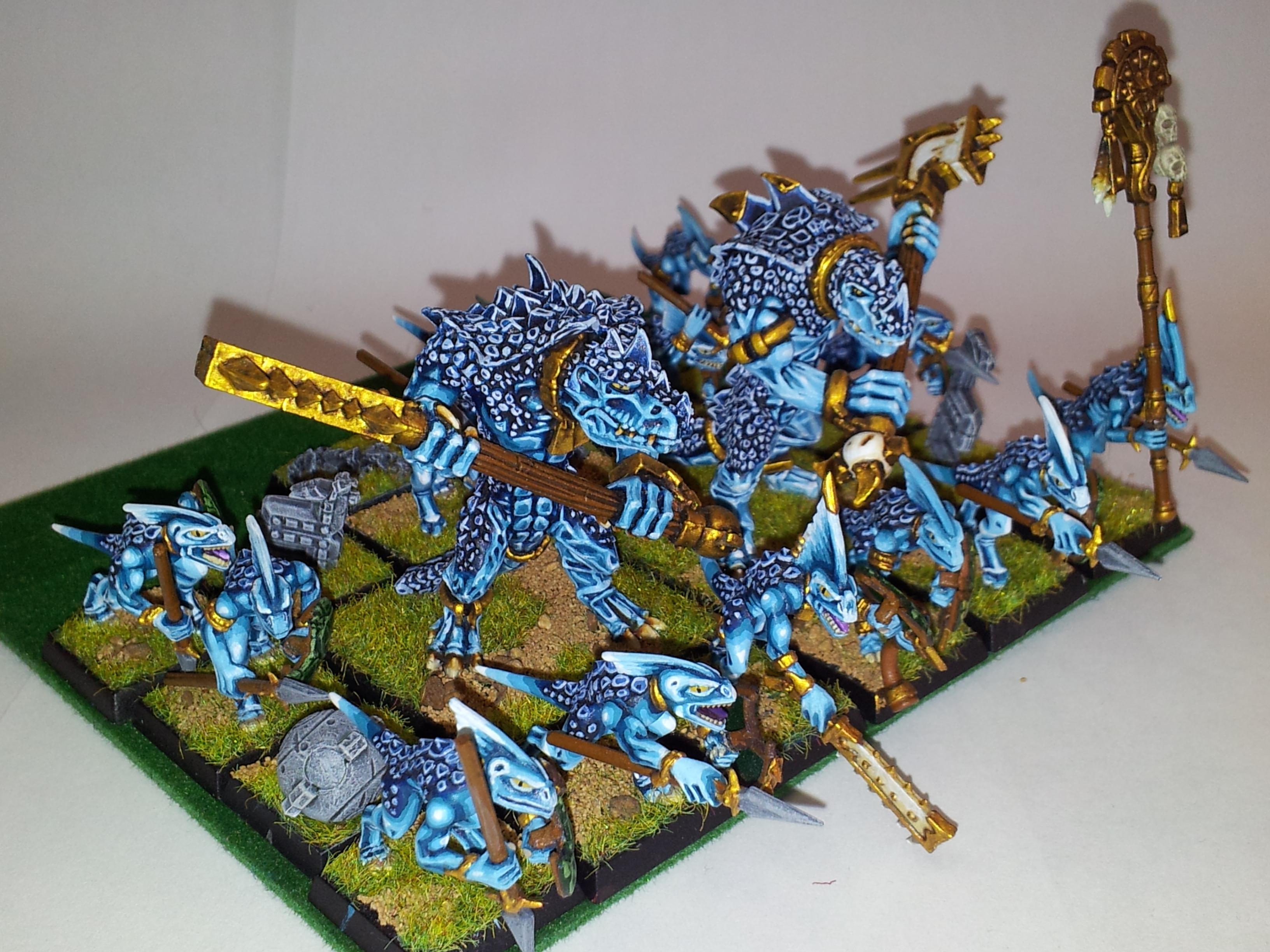 Kroxigor, Lizardmen, Sking Cohort, Warhammer Fantasy
