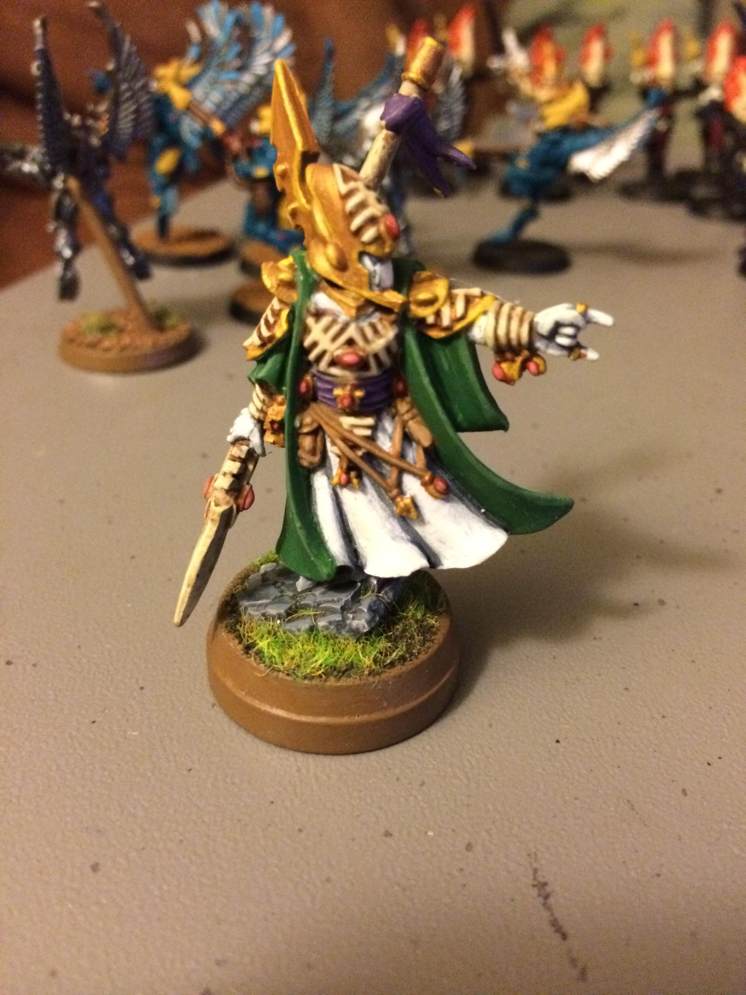 Biel-tan, Detailed, Eldar, Farseer, Paintjob