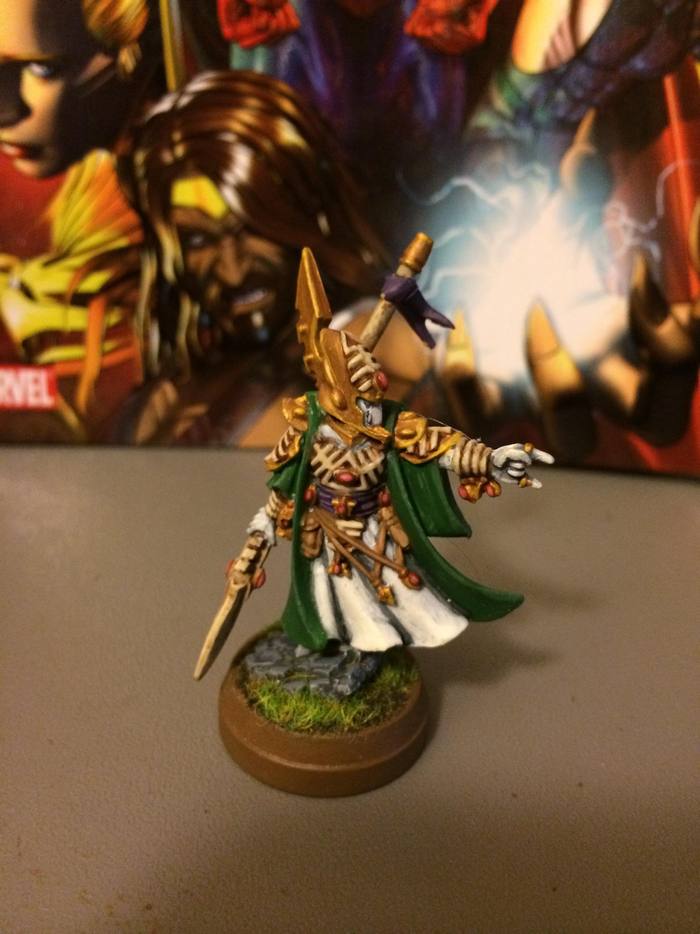 Biel-tan, Detailed, Eldar, Farseer, Paintjob