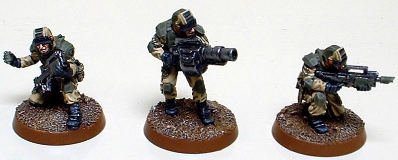 Astra Militarum, Captain Brown, Drop Troops, Elysian, Elysian Drop Troopers, Grenade Launcher, Imperial Guard