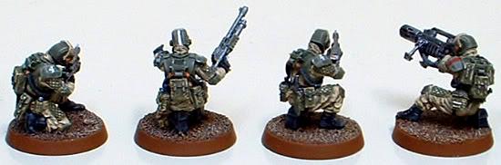 Astra Militarum, Captain Brown, Drop Troops, Elysian, Elysian Drop Trooper Veterans, Imperial Guard
