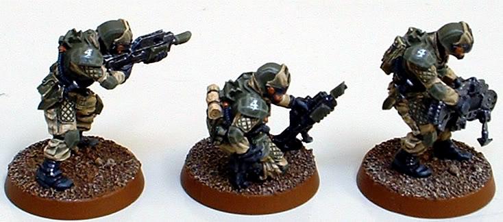 Astra Militarum, Captain Brown, Drop Troops, Elysian, Imperial Guard