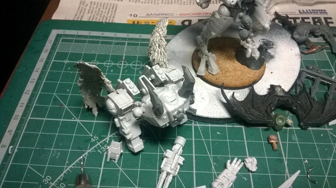 Chaos, Conversion, Khorne, Tau, Warhammer 40,000