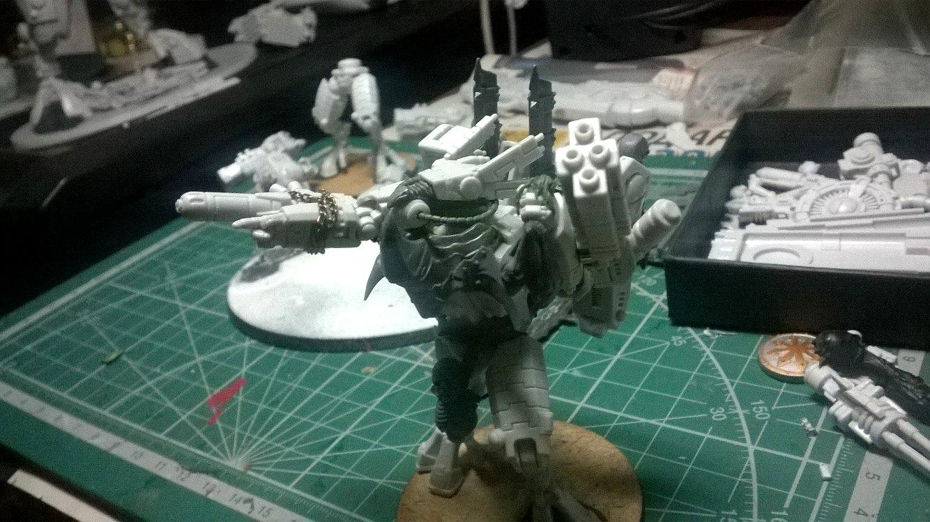 Chaos, Conversion, Khorne, Tau, Warhammer 40,000
