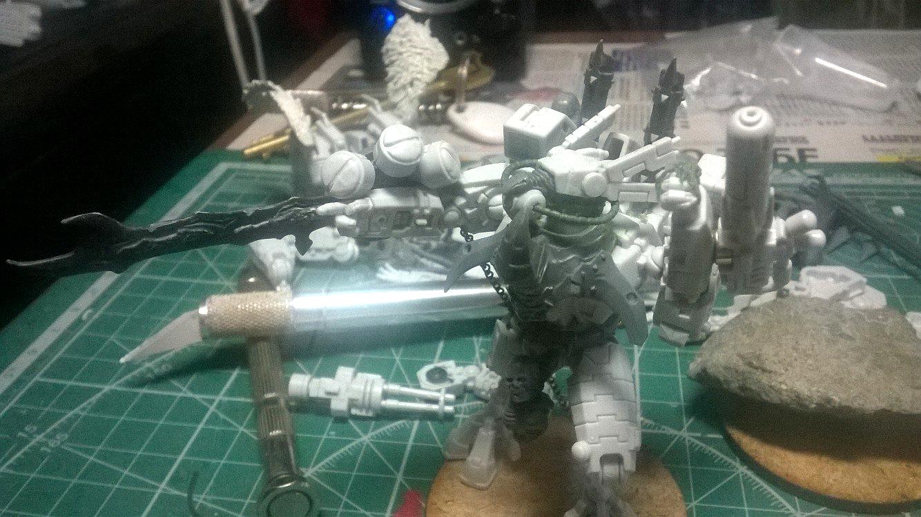 Chaos, Conversion, Khorne, Tau, Warhammer 40,000