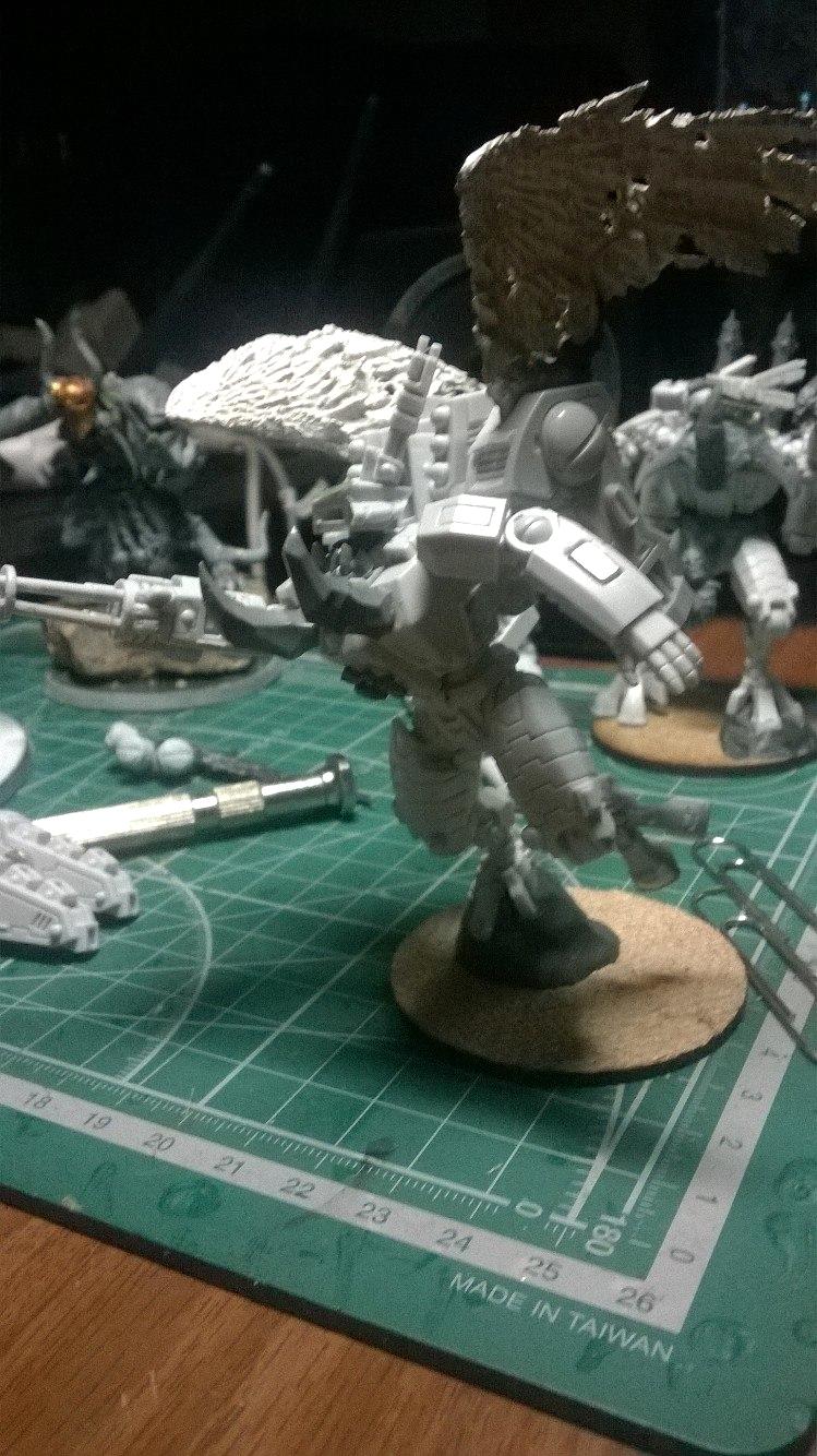 Chaos, Conversion, Khorne, Tau, Warhammer 40,000